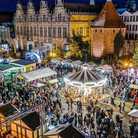 Sea View Old Town Walk 60m 2 And 30 M2 Taras Gdańsk