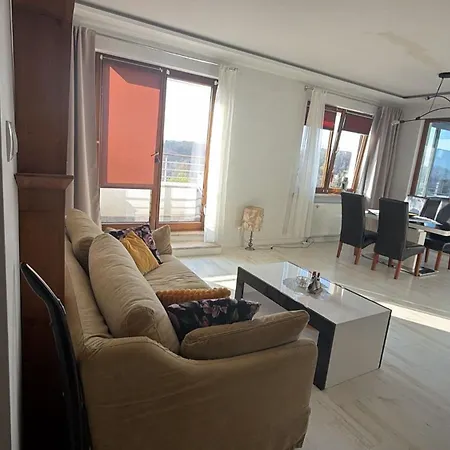 Wake Up To Stunning Baltic Sea Views From Your Private 30m Terrace, Just A 10 Minute Walk From Old Town Apartment