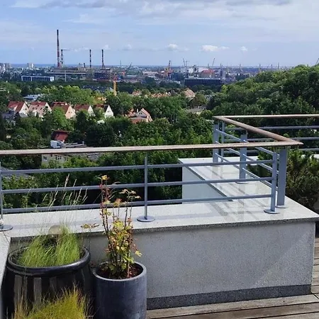Wake Up To Stunning Baltic Sea Views From Your Private 30m Terrace, Just A 10 Minute Walk From Old Town * Gdaňsk